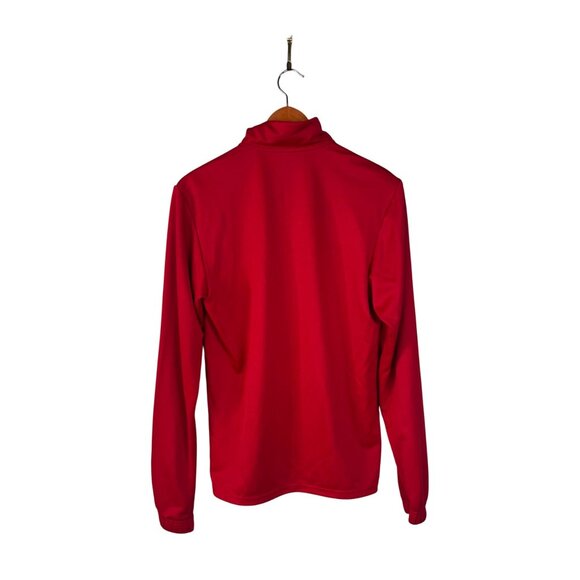 Adidas Atlanta United FC Soccer Futbol 1/4 Quarter Zip Red Pullover Mens Sz. S - Picture 2 of 6